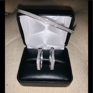 ❌❌SOLD❌❌925 sterling silver made in Italy  set